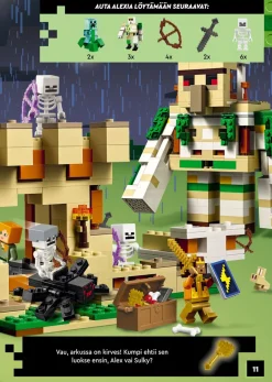 LEGO Minecraft Luurankopuuhaa + lelu