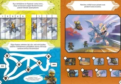 LEGO Ninjago Lohikäärmeet kiikkiin! puuhakirja lelulla