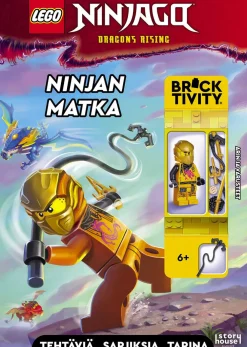 LEGO Ninjago Ninjan matka puuhakirja ja lelu