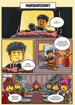 LEGO Ninjago Ninjan matka puuhakirja ja lelu