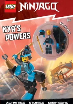LEGO® NINJAGO®: Nya's Powers Activity Book (with Nya LEGO minifigure and mech)