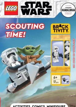 LEGO® Star Wars™: Scouting Time Activity Book (with Scout Trooper minifigure and swoop bike)