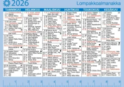 Lompakkoalmanakka 2026