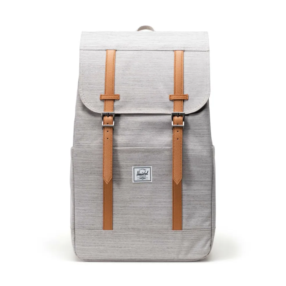 Läppärireppu Retreat Backpack Light Grey Crosshatch Herschel
