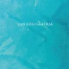 Lukupäiväkirja Vesiväri turkoosi