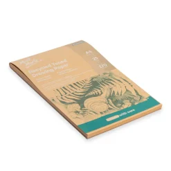 Luonnoslehtiö A5/25 arkkia ruskea kierrätyspaperi 170gsm Mont Marte