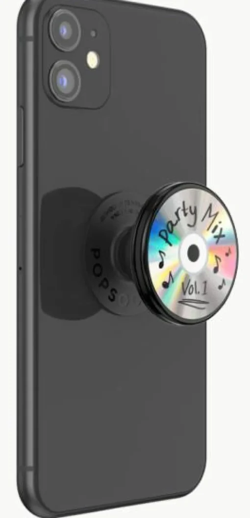 Älypuhelimen pidike Backspin Party Mix CD PopSocket