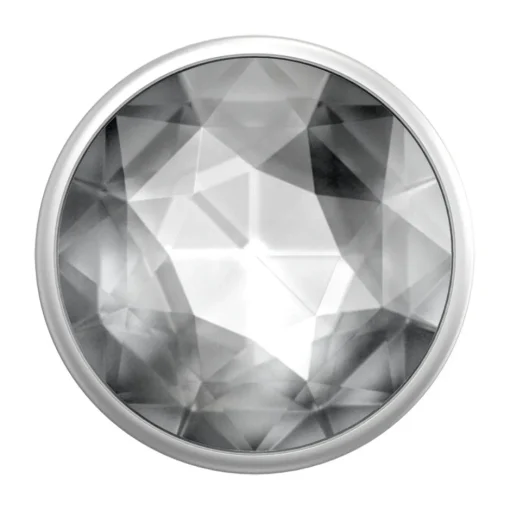 Älypuhelimen pidike PopSocket PopGrip Disco Crystal Silver