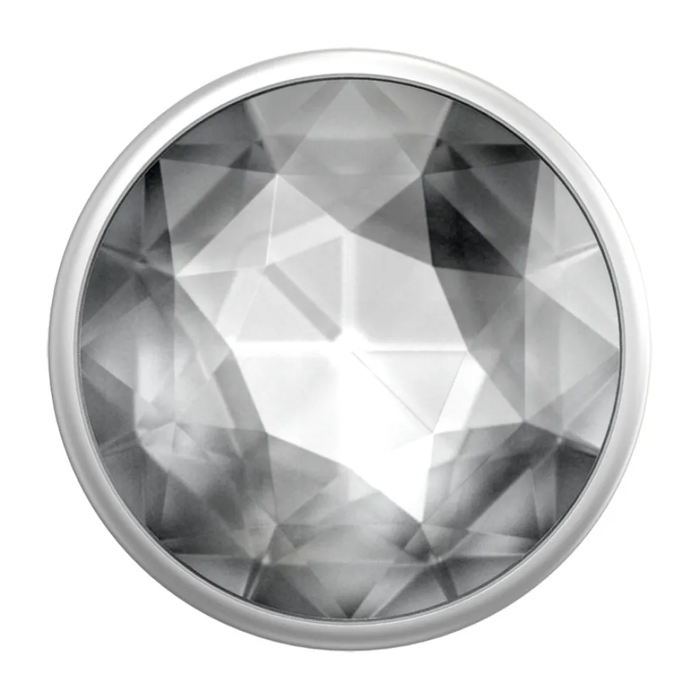 Älypuhelimen pidike PopSocket PopGrip Disco Crystal Silver