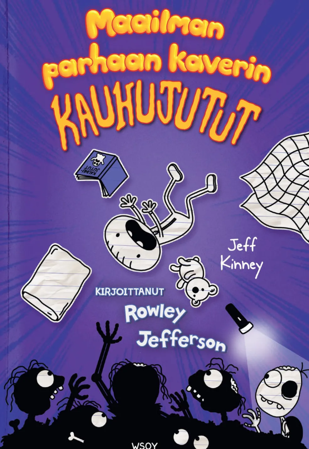 Maailman parhaan kaverin kauhujutut. Kirjoittanut Rowley Jefferson