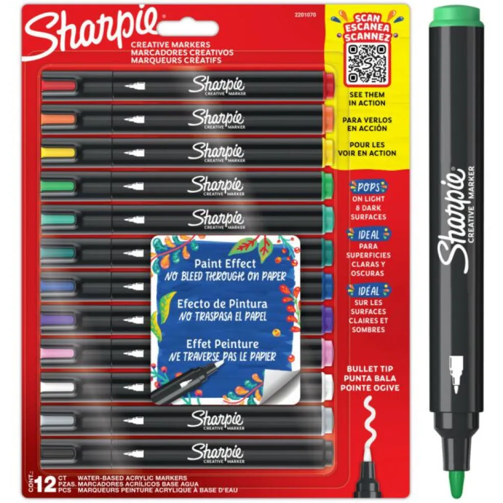 Maalikynä 12 kpl Sharpie