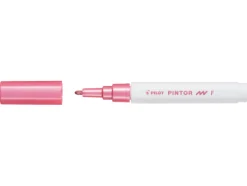 Maalikynä Pilot Pintor F metallipinkki