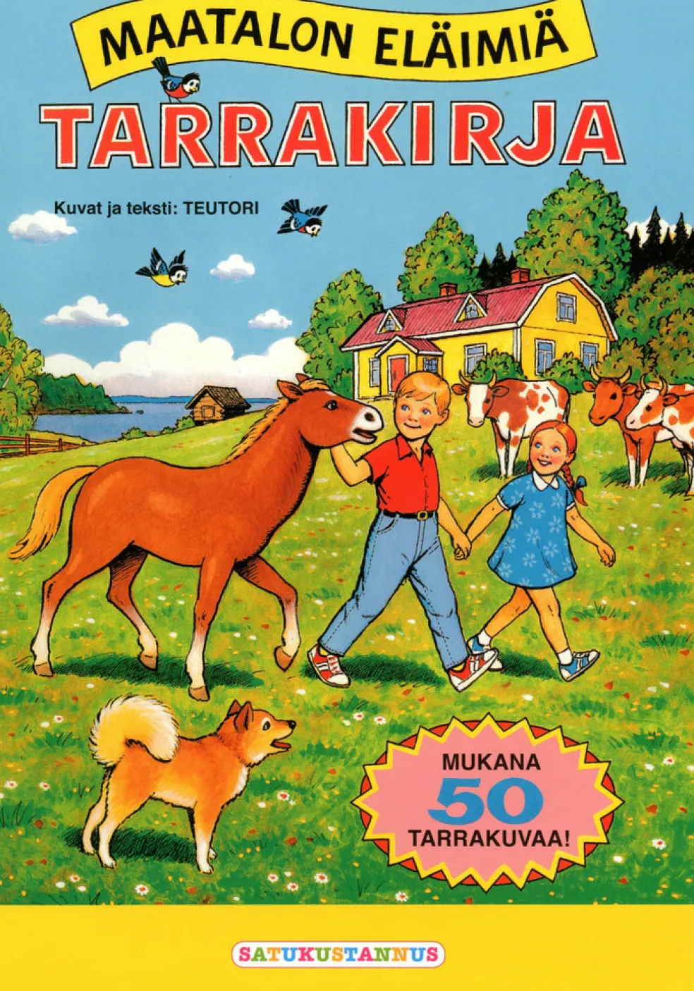 Maatalon eläimiä - Tarrakirja