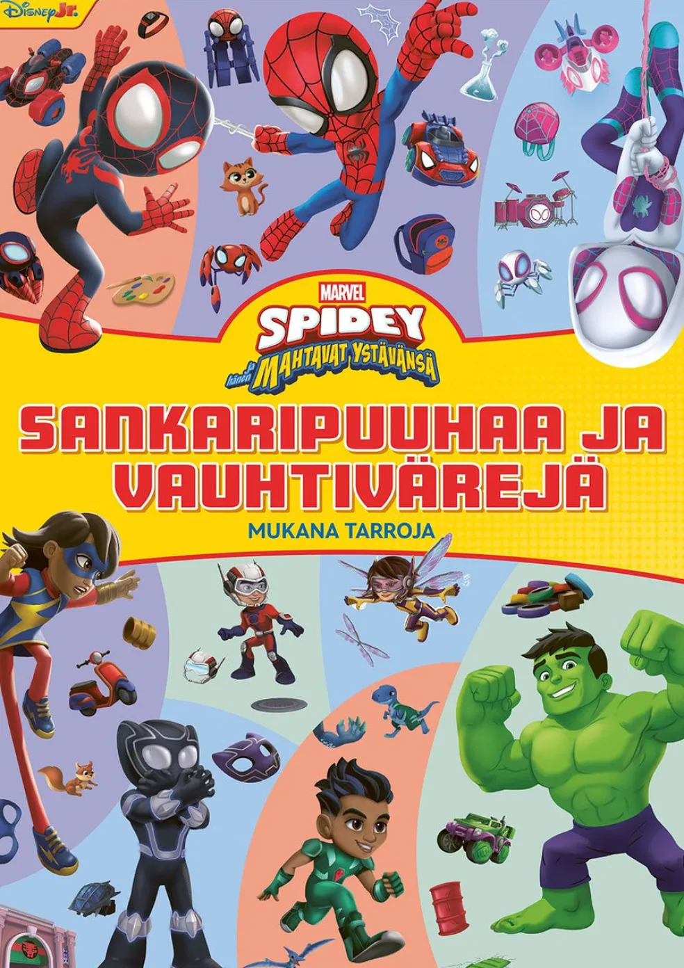 Marvel Spidey Sankaripuuhaa ja vauhtivärejä