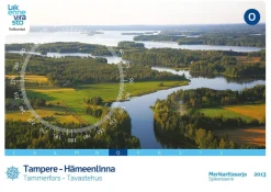 Merikarttasarja O Tampere-Hämeenlinna 1:30 000