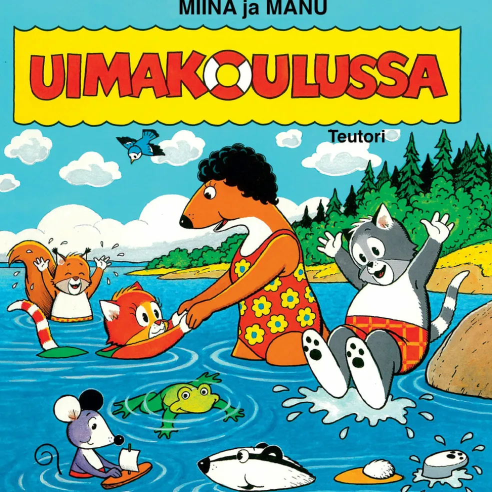 Miina ja Manu uimakoulussa