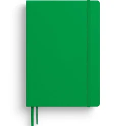 Muistikirja A5 Leuchtturm1917 Hard Spring Leaf dotted, kovakantinen pistesivut