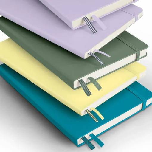 Muistikirja A5 Leuchtturm1917 Hard Plain Lilac, kovakantinen blanco