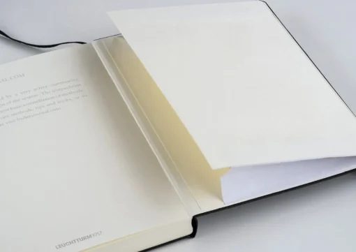 Muistikirja A5 Leuchtturm1917 Bullet Journal black dotted, kovakantinen pistesivut