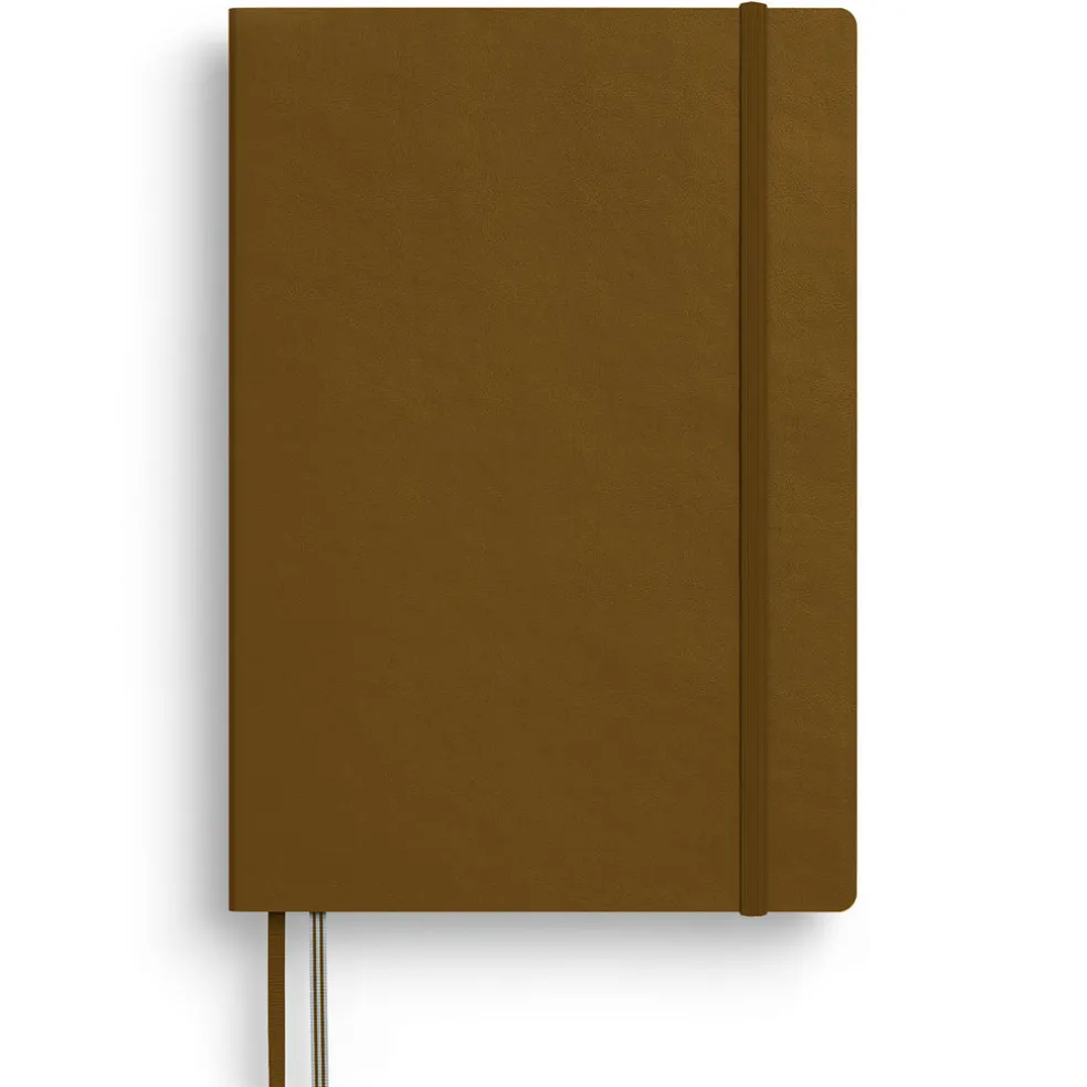 Muistikirja A5 Leuchtturm1917 Soft Spice Brown plain, pehmeäkantinen planco