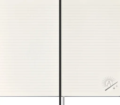 Muistikirja Moleskine Large Harry Potter Lumos
