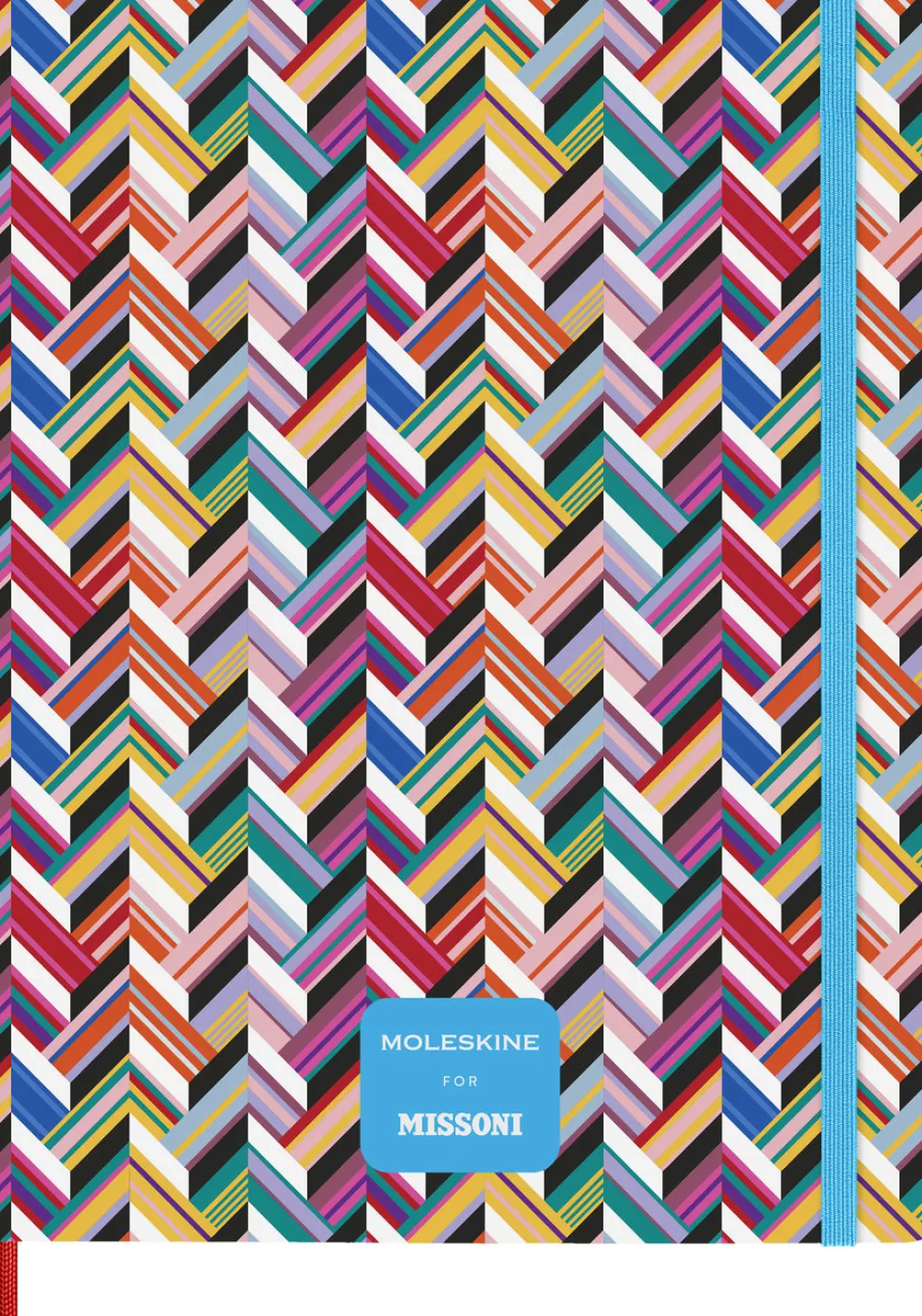 Muistikirja Moleskine Missoni Limited edition XL ruled Zigzag