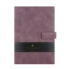 Muistikirja nappikiinnityksellä, violetti Victorias journals