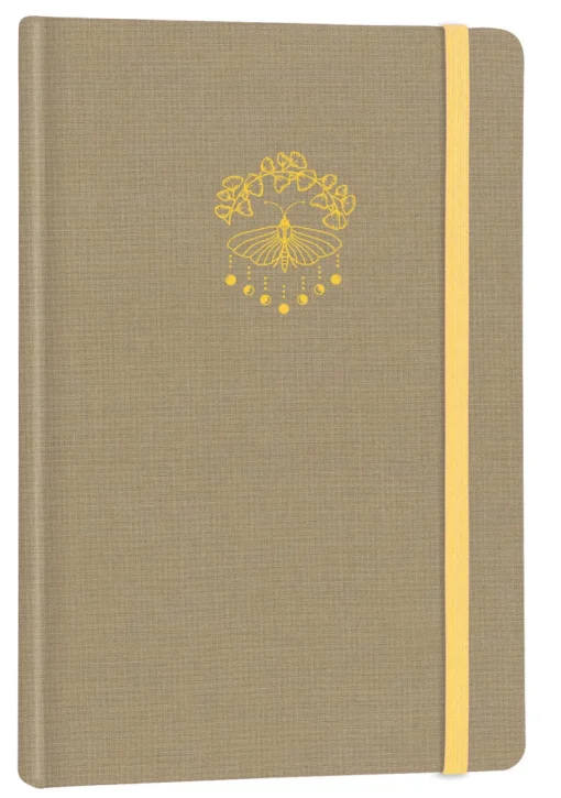 Muistikirja Victorias Journals 14x20cm/240s kovakantinen pistesivut, beige