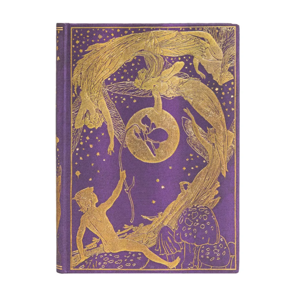 Muistikirja 13x18cm/144s Paperblanks Violet Fairy