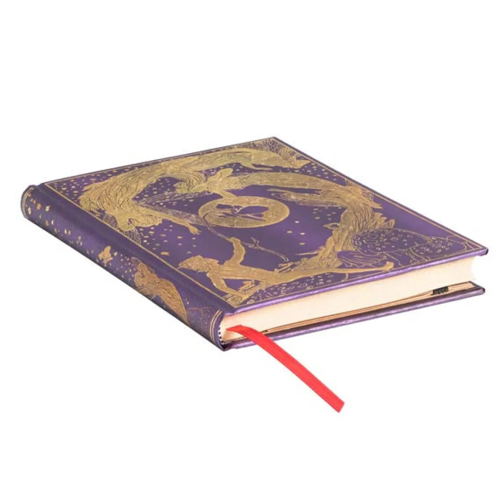 Muistikirja 13x18cm/144s Paperblanks Violet Fairy