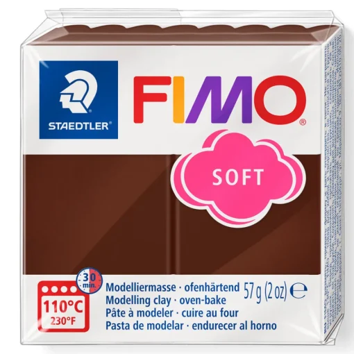Muovailumassa Fimo Soft 75 chocolate
