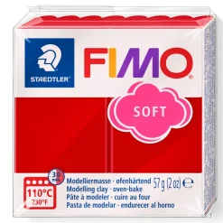 Muovailumassa Fimo soft 2P christmas red