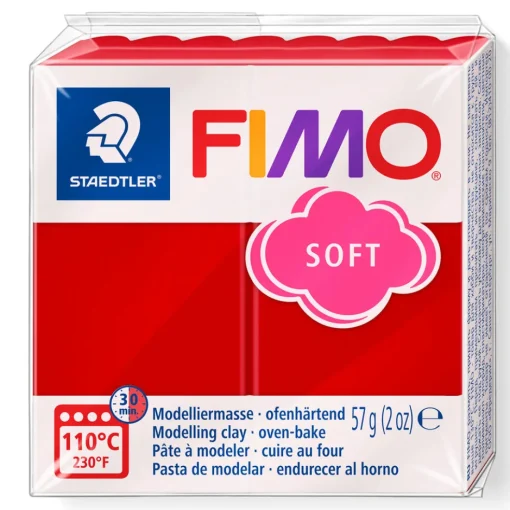 Muovailumassa Fimo soft 2P christmas red