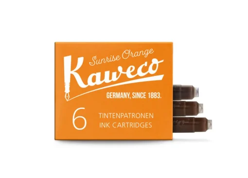 Mustepatruuna 6kpl Kaweco Ink Sunrise Orange