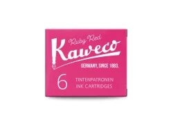 Mustepatruuna 6kpl Kaweco Ink Ruby Red