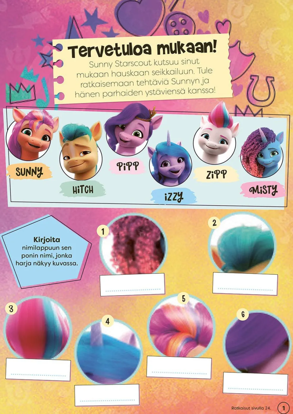 My Little Pony Söpö puuhakirja