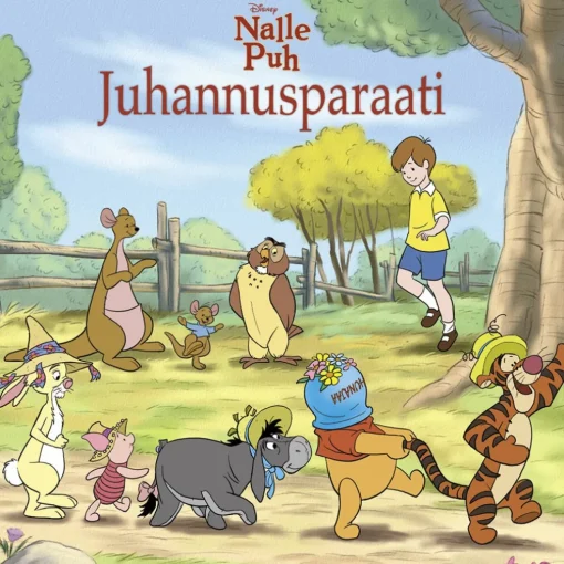 Nalle Puh. Juhannusparaati