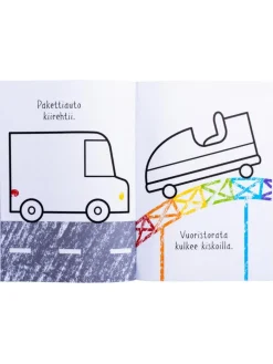 Oma värityskirjani KULKUNEUVOT 2-4 v