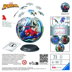 Palapeli 72 palaa 3D Spider-Man