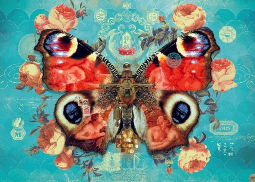 Palapeli 1000 palaa Metamorphosis Wings No. 3