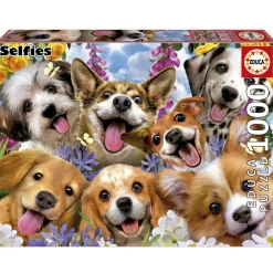 Palapeli 1000 palaa Puppies Selfie, Howard Robinson