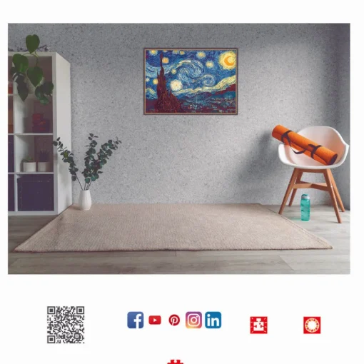 Palapeli 1000 palaa The Starry Night, Vincent Van Gogh