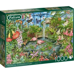 Palapeli 1000 palaa Tropical Conservatory