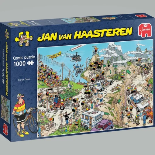 Palapeli 1000 palaa van Haasteren Tour de France