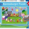 Palapeli 2 x 24 palaa Peppa Pig