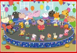 Palapeli 2 x 24 palaa Peppa Pig