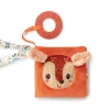 Pehmokirja purulelulla bambi