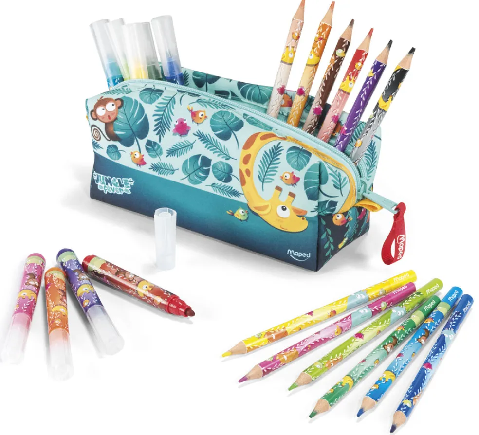 Penaali täytetty Jungle Fever Maped