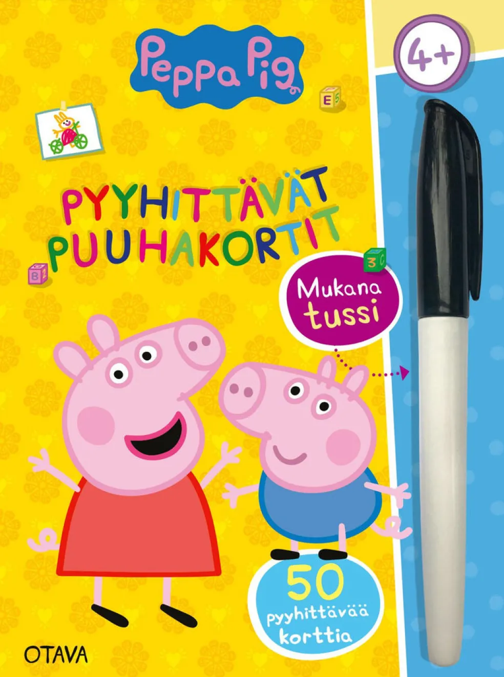 Pipsa Possu Pyyhittävät puuhakortit
