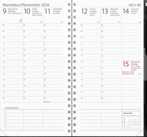 Plan musta keinonahka (kaksikielinen) 2026